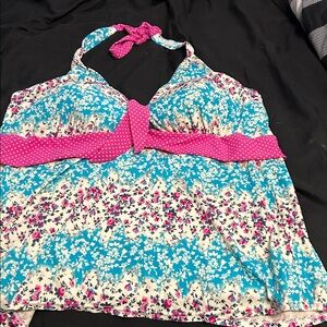 Always 4 Me Multicolor Tankini Size 26W